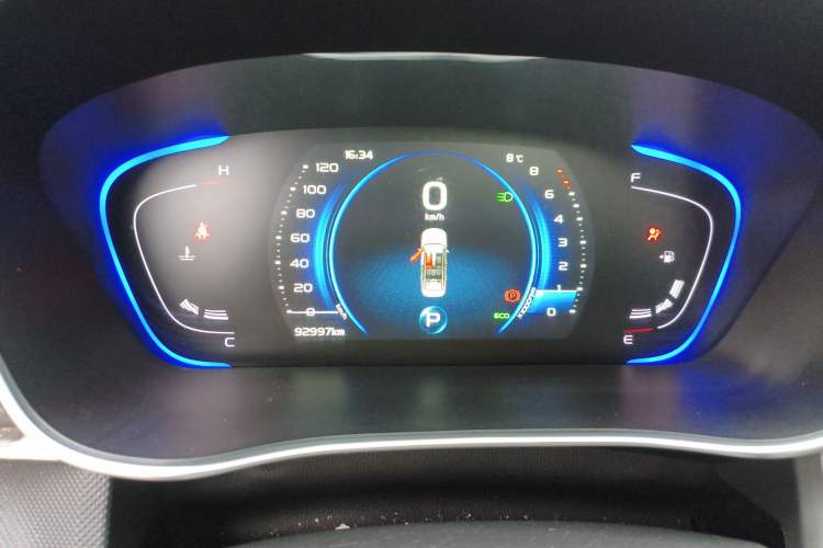 Used Geely Auto Binray 2019 200T DCT Binzhi Edition Odometer Close Up