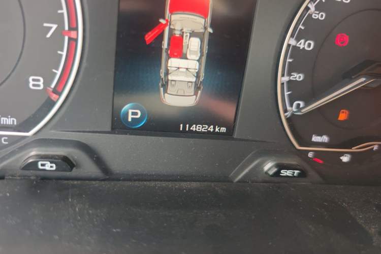 Used Geely Auto Binray 2019 200T DCT Binchi Edition Odometer Close Up