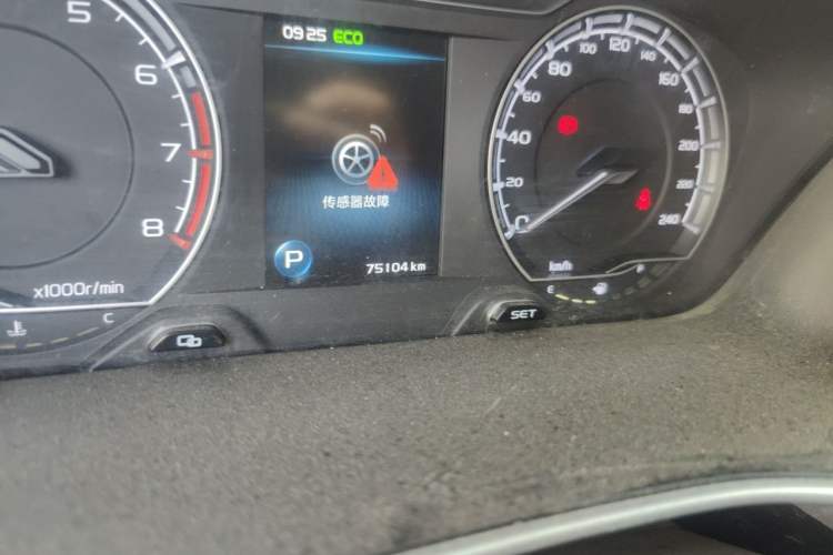 Used Geely Auto Binray 2019 200T DCT Binchi Edition Odometer Close Up
