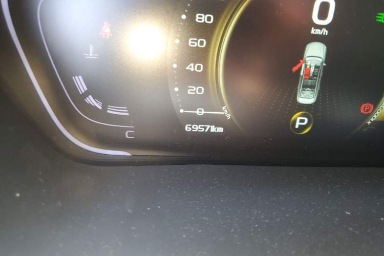 Used Geely Auto Binray 2019 200T DCT Binzhi Edition Odometer Close Up