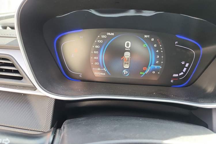 Used Geely Auto Binray 2019 200T DCT Binzhi Edition Odometer Close Up