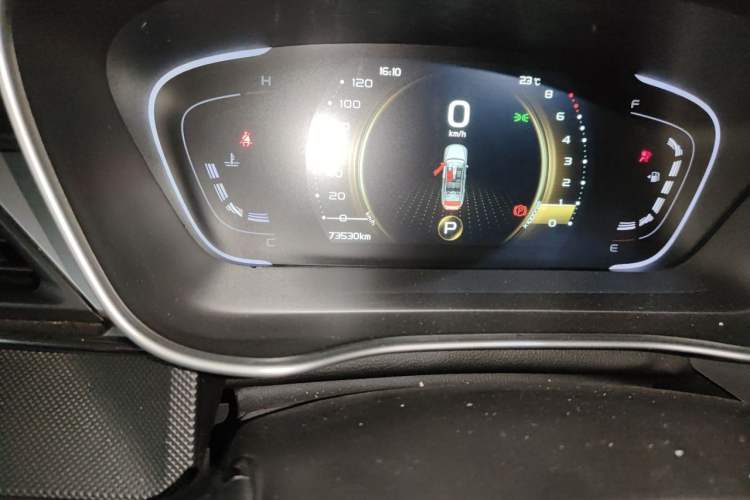Used Geely Auto Binray 2019 200T DCT Binzhi Edition Odometer Close Up