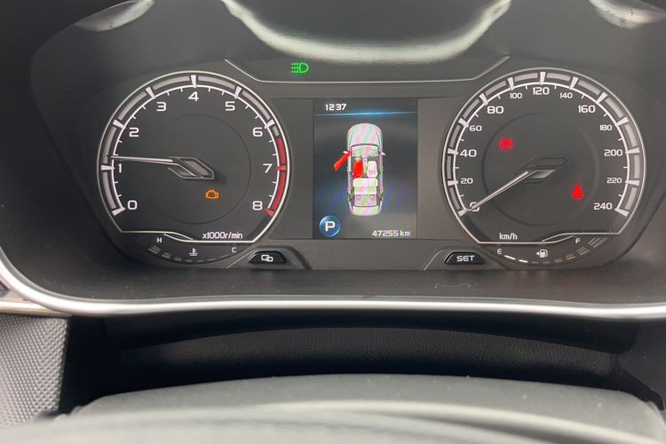 Used Geely Auto Binray 2019 200T DCT Binchi Edition Odometer Close Up