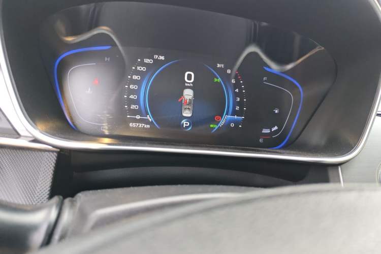 Used Geely Auto Binray 2019 200T DCT Binzhi Edition Odometer Close Up