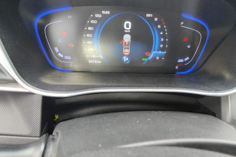 Used Geely Auto Binray 2019 200T DCT Binzhi Edition Odometer Close Up