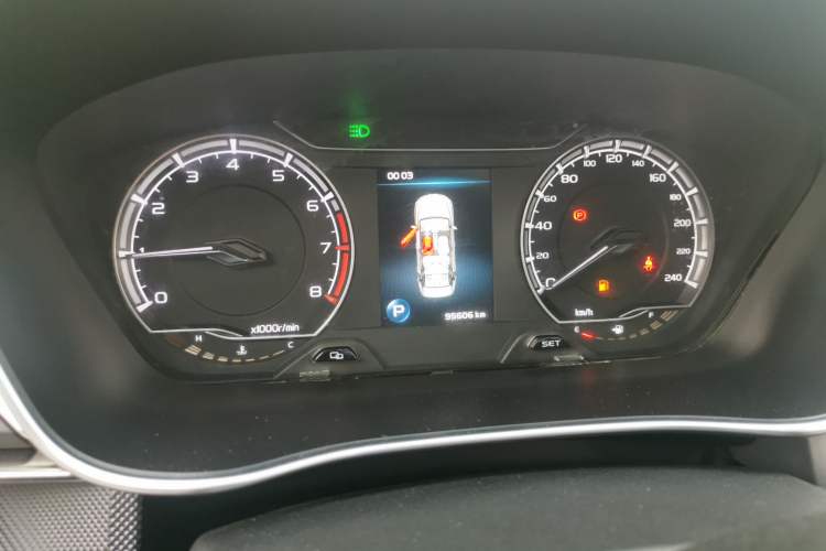 Used Geely Auto Binray 2019 200T DCT Binchi Edition Odometer Close Up