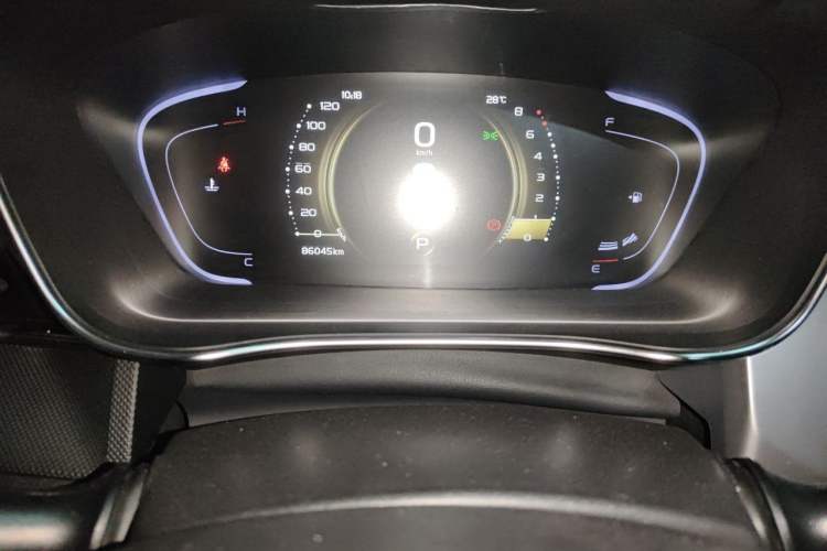 Used Geely Auto Binray 2019 200T DCT Binzhi Edition Odometer Close Up