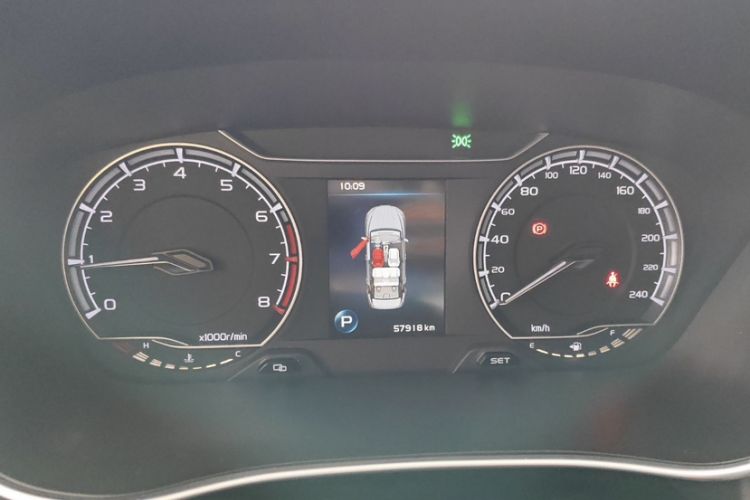 Used Geely Auto Binray 2019 200T DCT Asian Games Edition Odometer Close Up