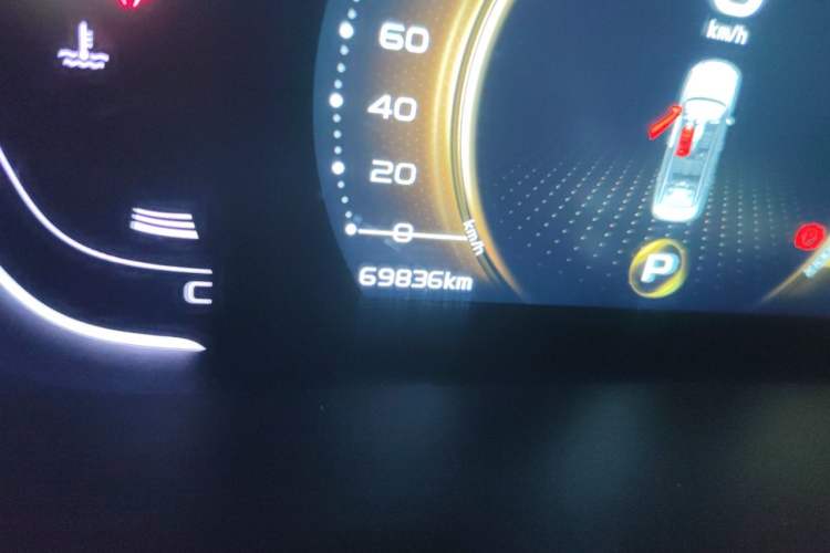 Used Geely Auto Binray 2019 200T DCT Binzhi Edition Odometer Close Up