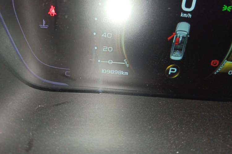 Used Geely Auto Binray 2019 200T DCT Binzhi Edition Odometer Close Up