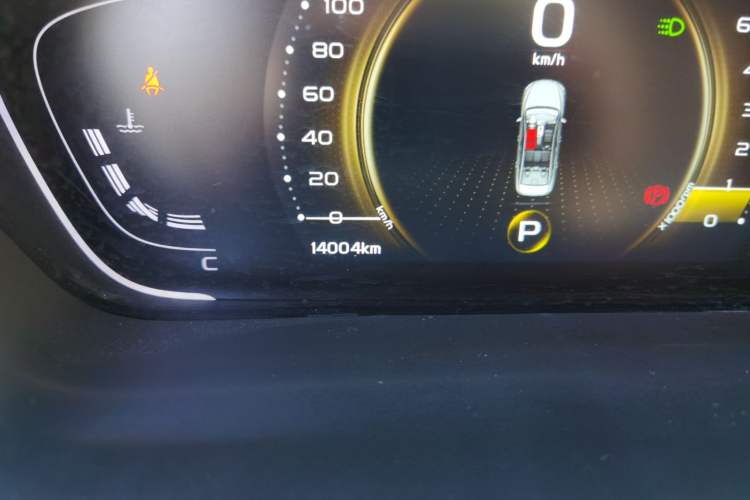 Used Geely Auto Binray 2019 200T DCT Binzhi Edition Odometer Close Up