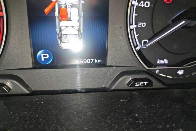 Used Geely Auto Binray 2019 200T DCT Asian Games Edition Odometer Close Up