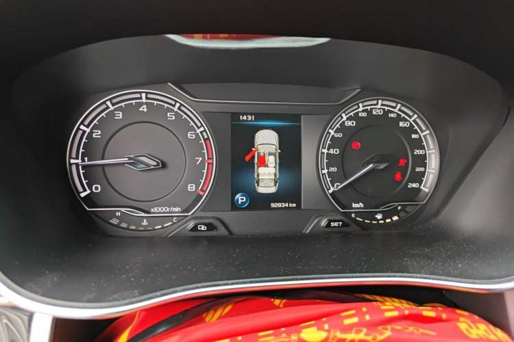 Used Geely Auto Binray 2020 Revised 1.4T CVT Asian Games Edition Instrument Cluster