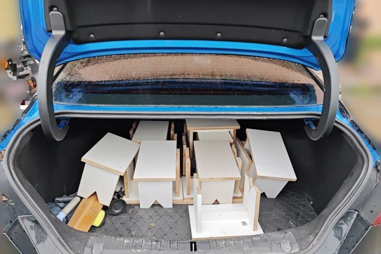Used Geely Auto Binray 2020 Revised 1.4T CVT Asian Games Edition Trunk