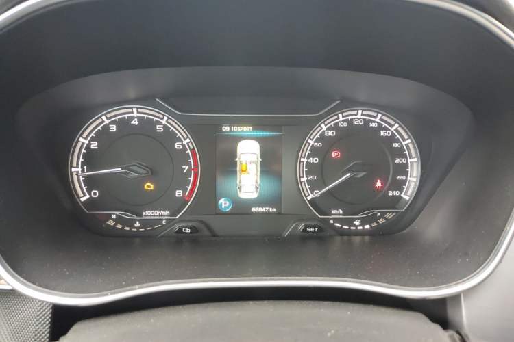 Used Geely Auto Binray 2020 Revised 1.4T CVT Asian Games Edition Instrument Cluster