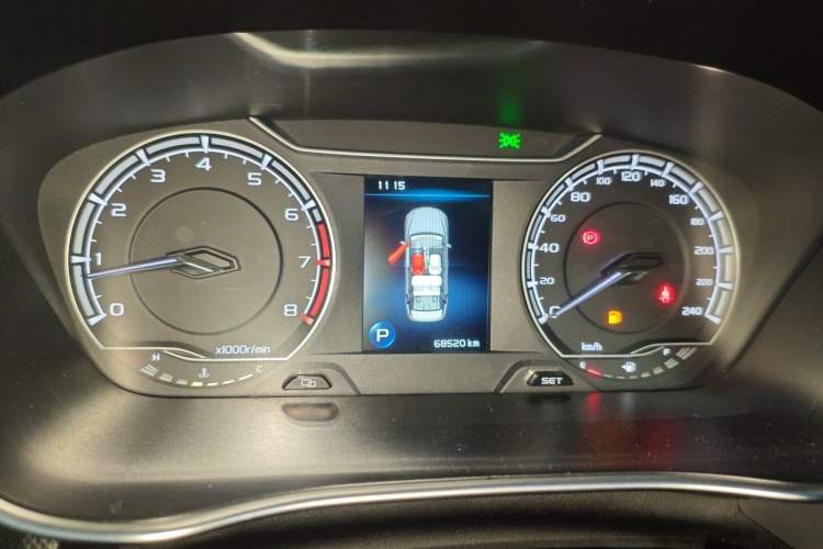Used Geely Auto Binray 2020 1.4T CVT Asian Games Edition Instrument Cluster