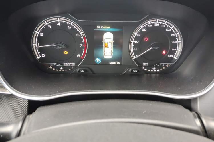 Used Geely Auto Binray 2020 Revised 1.4T CVT Asian Games Edition Odometer Close Up