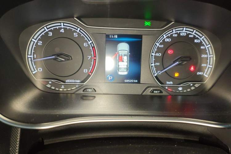 Used Geely Auto Binray 2020 1.4T CVT Asian Games Edition Odometer Close Up