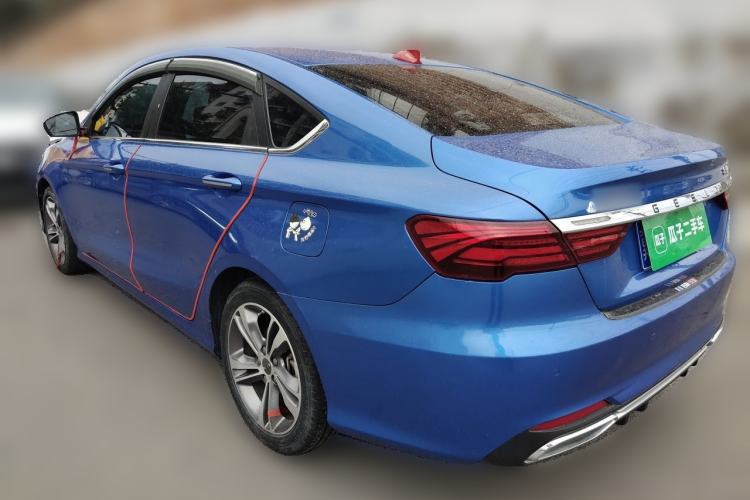 Used Geely Auto Binray 2020 Revised 1.4T CVT Asian Games Edition Rear Left 45 Deg