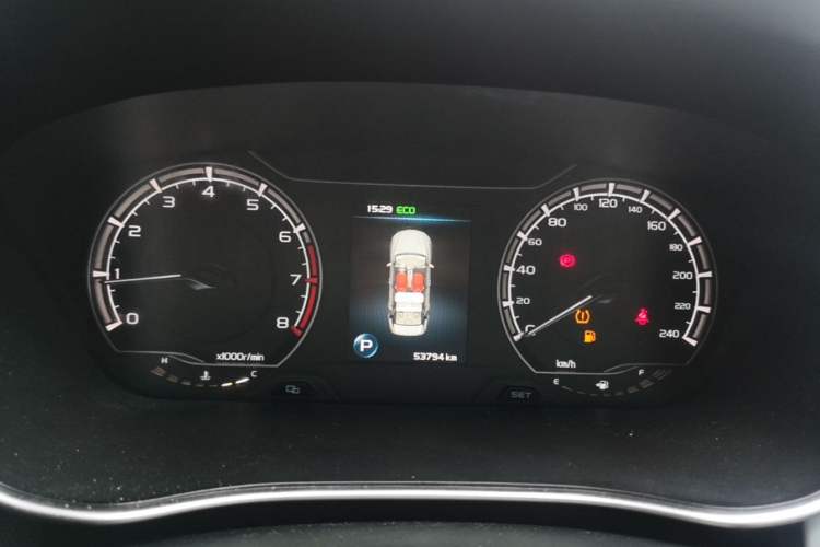 Used Geely Auto Binray 2020 Revised 1.4T CVT Asian Games Edition Instrument Cluster