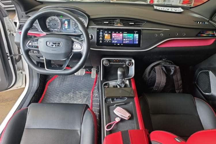 Used Geely Auto Binray 2020 Revised 1.4T CVT Asian Games Edition Center Console