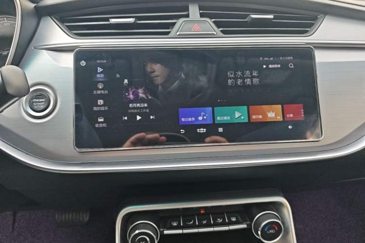 Used Geely Auto Binray 2020 200T DCT Comfort Version Audio And AC Panel