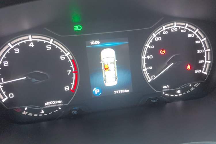 Used Geely Auto Binray 2020 Revised 1.4T CVT Asian Games Edition Instrument Cluster