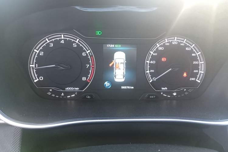 Used Geely Auto Binray 2020 1.4T CVT Asian Games Edition Instrument Cluster