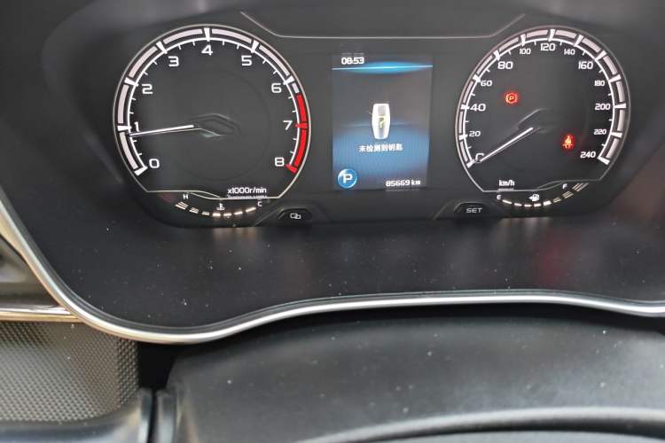 Used Geely Auto Binray 2020 1.4T CVT Asian Games Edition Odometer Close Up