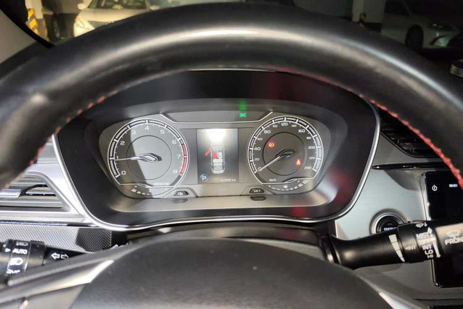 Used Geely Auto Binray 2020 1.4T CVT Asian Games Edition Odometer Close Up