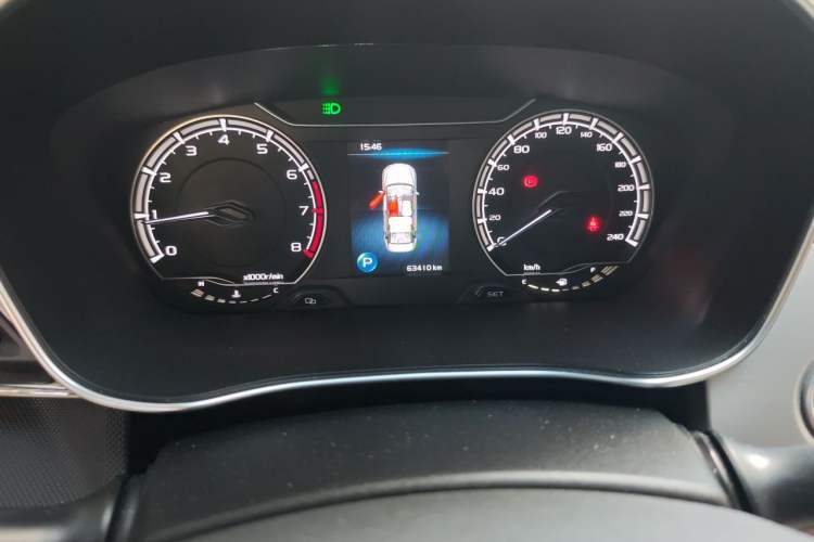 Used Geely Auto Binray 2020 Revised 1.4T CVT Asian Games Edition Odometer Close Up