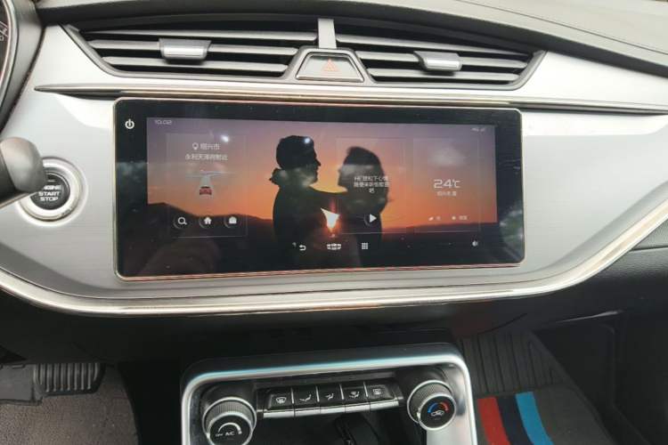 Used Geely Auto Binray 2020 Revised 1.4T CVT Asian Games Edition Audio And AC Panel