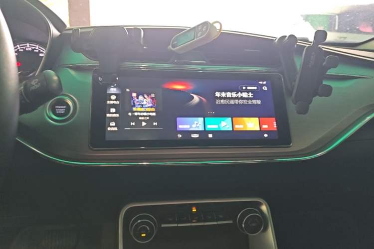 Used Geely Auto Binray 2020 1.4T CVT Asian Games Edition Audio And AC Panel