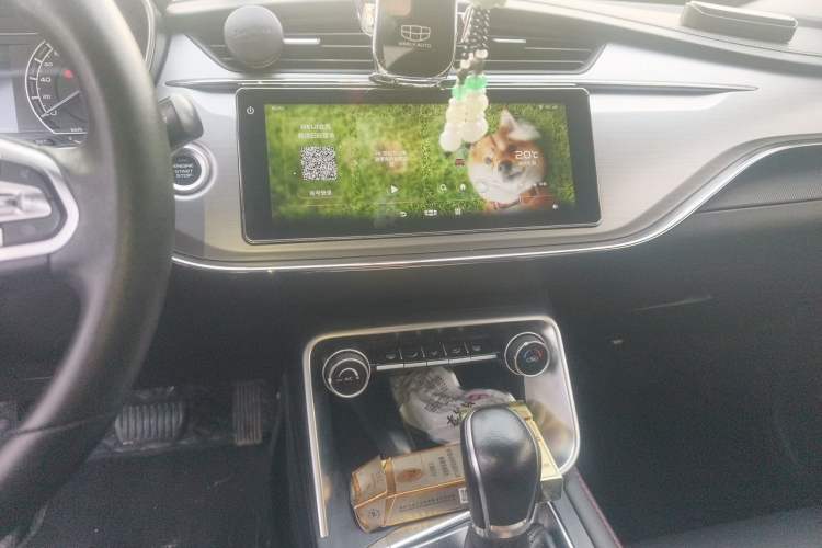 Used Geely Auto Binray 2020 1.4T CVT Luxury Model Audio And AC Panel