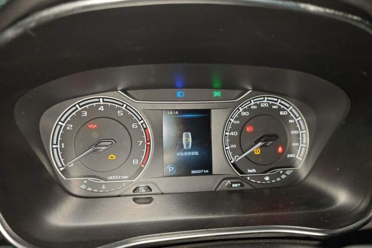 Used Geely Auto Binray 2020 1.4T CVT Asian Games Edition Instrument Cluster