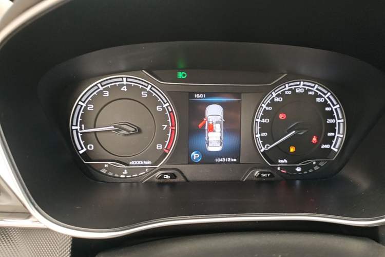 Used Geely Auto Binray 2020 1.4T CVT Asian Games Edition Instrument Cluster
