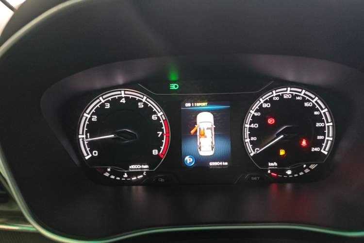 Used Geely Auto Binray 2020 1.4T CVT Asian Games Edition Instrument Cluster