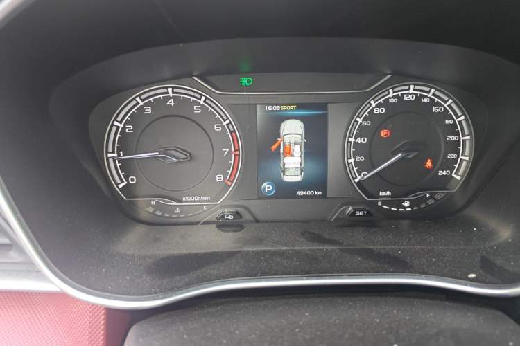 Used Geely Auto Binray 2020 1.4T CVT Luxury Model Instrument Cluster