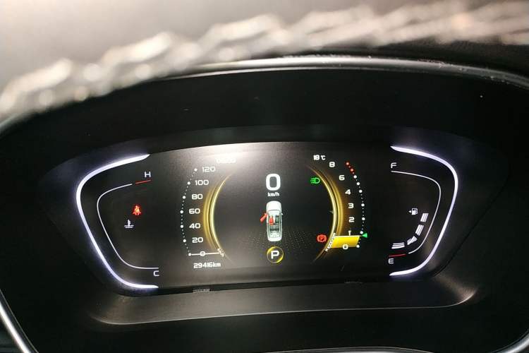 Used Geely Auto Binray 2020 1.4T CVT Asian Games Edition Instrument Cluster