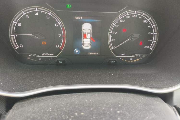 Used Geely Auto Binray 2020 200T DCT Comfort Version Odometer Close Up