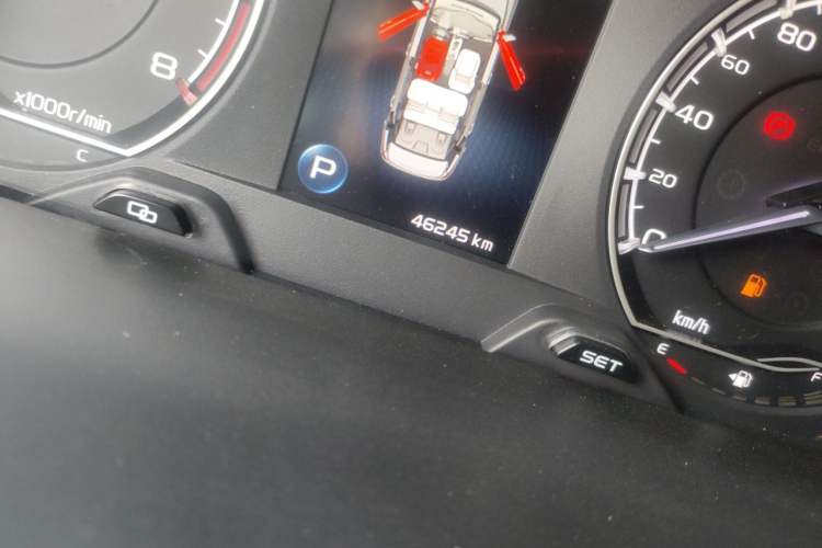 Used Geely Auto Binray 2020 Revised 1.4T CVT Asian Games Edition Odometer Close Up