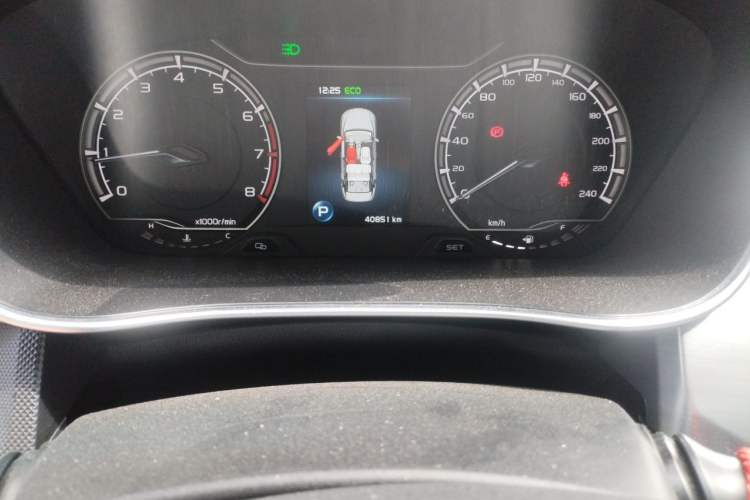 Used Geely Auto Binray 2020 1.4T CVT Asian Games Edition Odometer Close Up