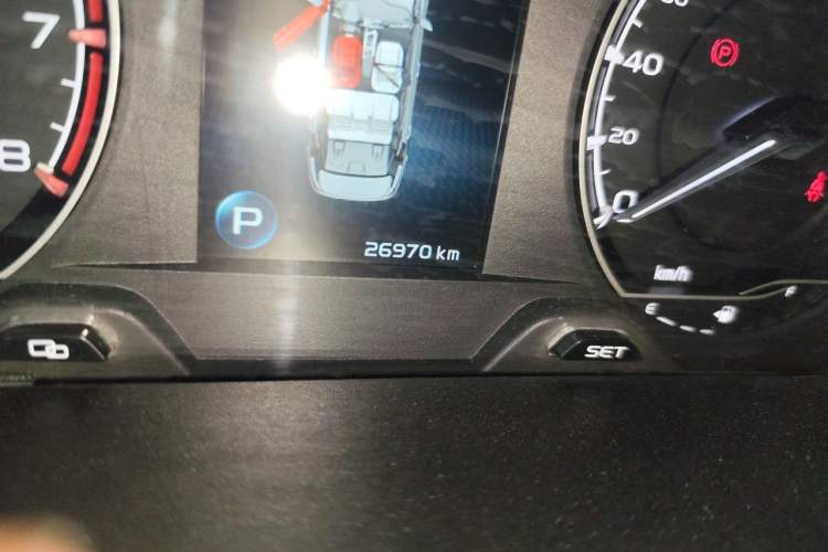 Used Geely Auto Binray 2020 Revised 1.4T CVT Asian Games Edition Odometer Close Up