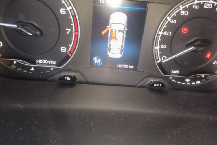 Used Geely Auto Binray 2020 200T Manual Comfort Version Odometer Close Up