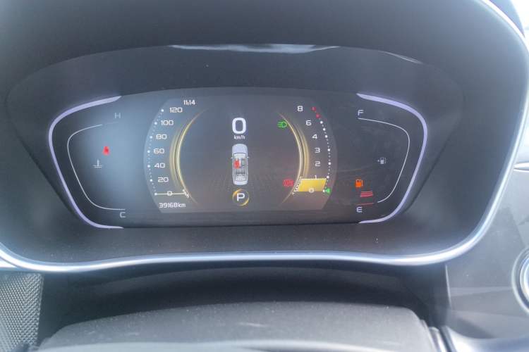 Used Geely Auto Binray 2020 Revised 1.4T CVT Asian Games Edition Odometer Close Up
