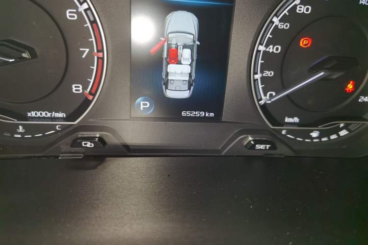 Used Geely Auto Binray 2020 Revised 1.4T CVT Asian Games Edition Odometer Close Up