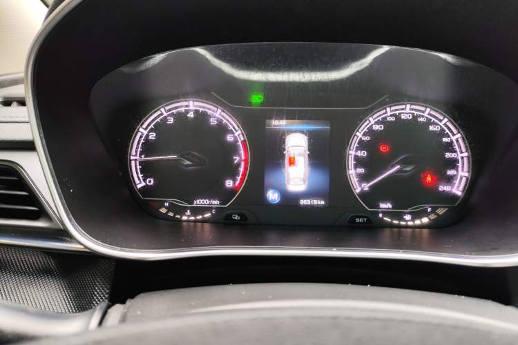 Used Geely Auto Binray 2020 200T Manual Comfort Version Odometer Close Up