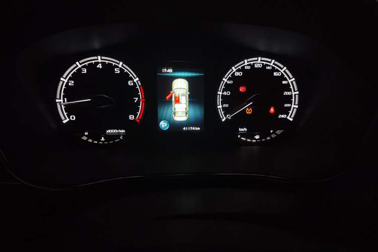 Used Geely Auto Binray 2020 Revised 1.4T CVT Asian Games Edition Odometer Close Up