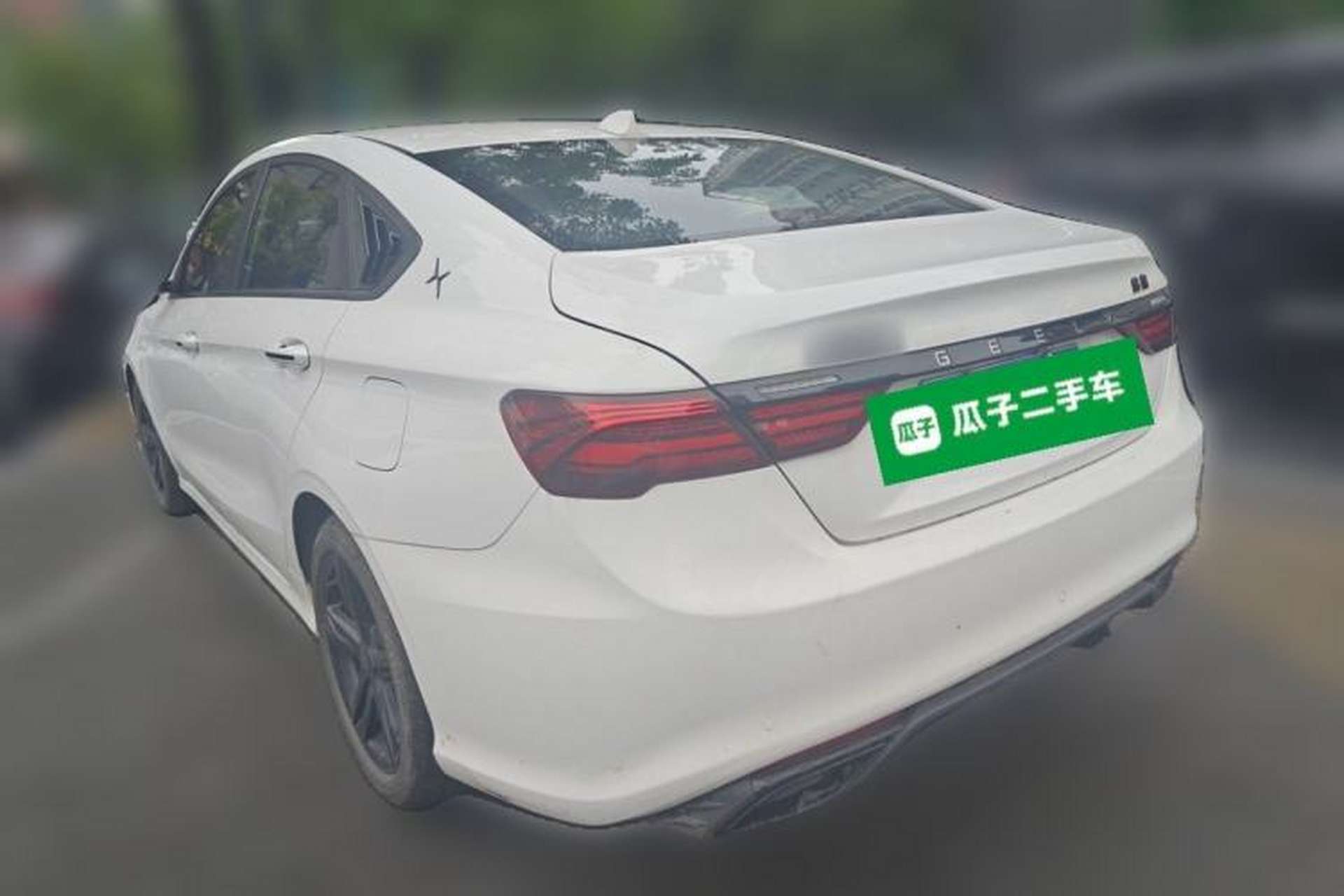 Used Geely Auto Binray 2020 1.4T CVT Luxury Model Rear Left 45 Deg