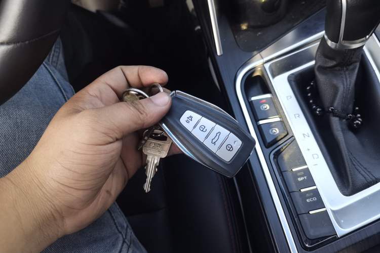 Used Geely Auto Binray 2020 1.4T CVT Asian Games Edition Vehicle Key